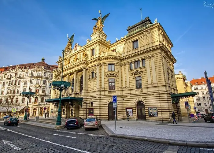 Charming By Museum And Wenceslas Square *